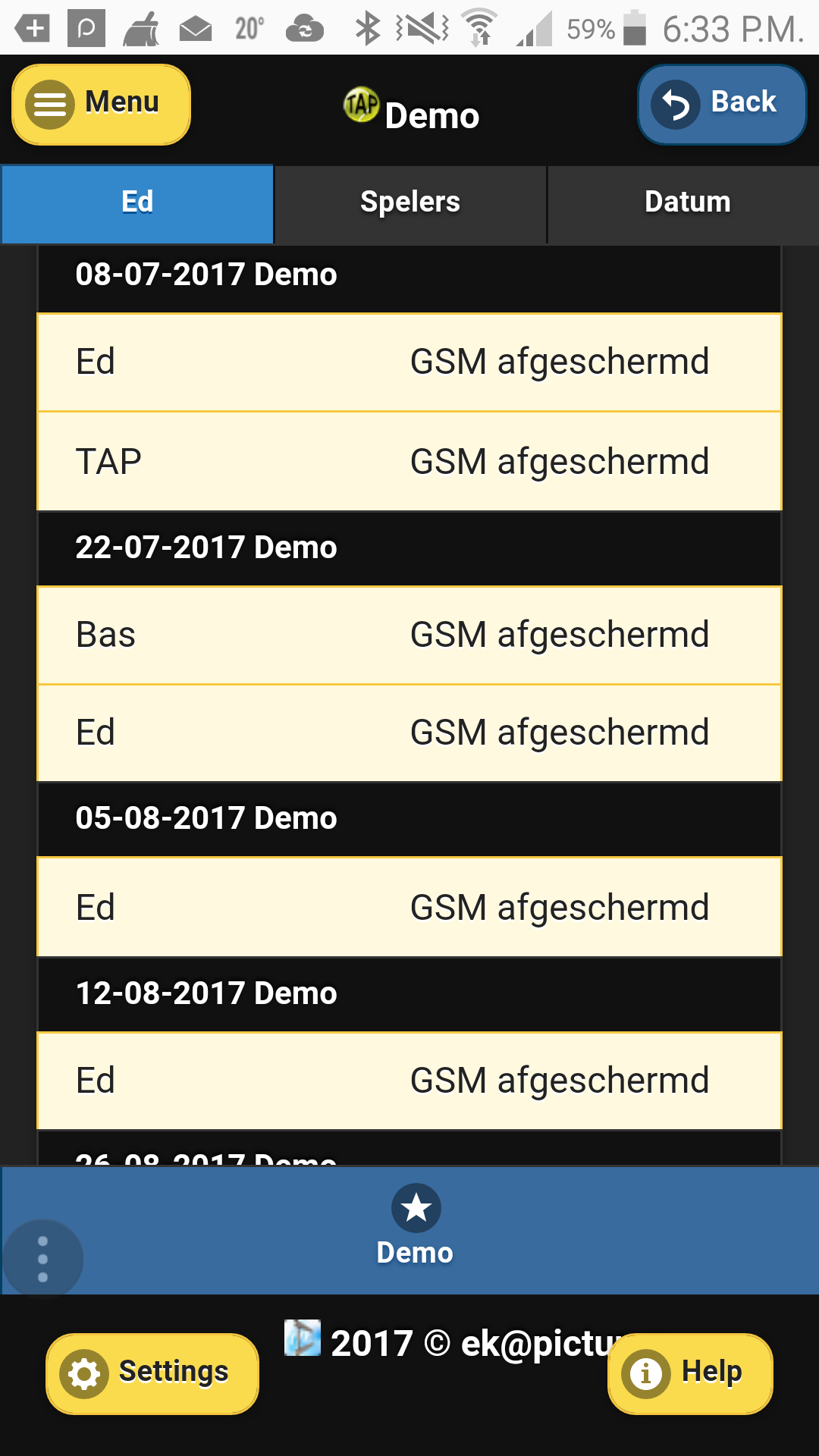 Programma